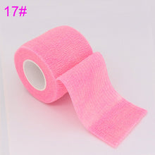 Load image into Gallery viewer, 18 Colors Colorful Athletic Wrap Tape Self Adhesive Elastic Bandage Elastoplast Sports Protector Knee Finger Ankle Palm Shoulder