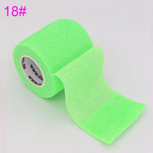 Load image into Gallery viewer, 18 Colors Colorful Athletic Wrap Tape Self Adhesive Elastic Bandage Elastoplast Sports Protector Knee Finger Ankle Palm Shoulder
