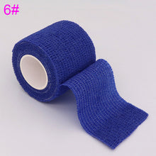 Load image into Gallery viewer, 18 Colors Colorful Athletic Wrap Tape Self Adhesive Elastic Bandage Elastoplast Sports Protector Knee Finger Ankle Palm Shoulder